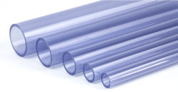 Труба PVC прозора клейова 20 мм – 110 мм