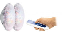 Комплект 2 LED лампи PAR56 1.11 RGB + пульт керування