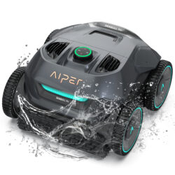 Робот пылесос для бассейна колёсный, аккумуляторный AIPER Seagul PRO (дно, стены, ватерлиния) до 150м2