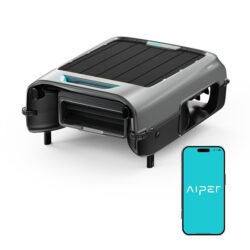 Робот пылесос для бассейна плавающий, аккумуляторный AIPER EcoSurfer S2 (для поверхности воды)